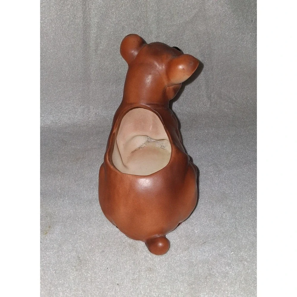 Boxer Dog Planter Figurine‎ #6717 Porcelain Napcoware Japan 7